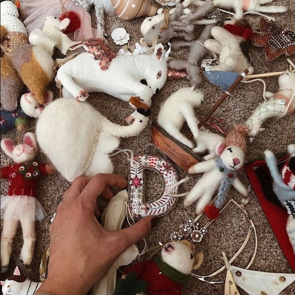 🎄 Dinny Pocock Polar Explorers Ornament Holiday Wool Christmas Anthropologie - Picture 2 of 5